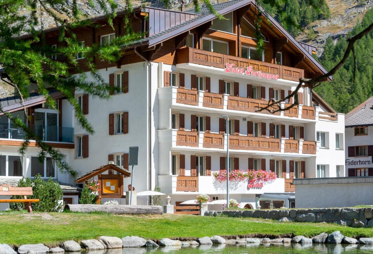Hotel Portjengrat Saas-Almagell Exterior foto